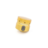 GROS RESERVOIR DELIQUIDE DE FREIN EVOTECH SORTIE DROITE - Couleur Corps : Or, Couleur bouchon : Silver