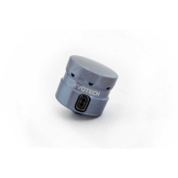GROS RESERVOIR DELIQUIDE DE FREIN EVOTECH SORTIE DROITE - Couleur Corps : Silver, Couleur bouchon : Noir mat