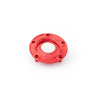 BMW K1300 / YAMAHA MT01 TRAPPE A ESSENCE EVOTECH 1-5 DE TOUR - Couleur vis de trappe à essence : ROUGE, Couleur bouchon intérieur de trappe : NOIR, Couleur extérieur de trappe : NOIR