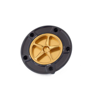 SUZUKI TRAPPE A ESSENCE A VISSER - Couleur extérieur de trappe : NOIR, Couleur bouchon intérieur de trappe : OR