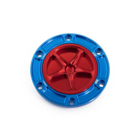 APRILIA/BENELLE/DERBI/KTM-MOTO GUZZI/MV AGUSTA/TRIUMPH TRAPPE A ESSENCE A VISSER - Couleur bouchon intérieur de trappe : NOIR MAT, Couleur extérieur de trappe : OR