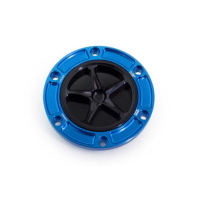 APRILIA/BENELLE/DERBI/KTM-MOTO GUZZI/MV AGUSTA/TRIUMPH TRAPPE A ESSENCE A VISSER - Couleur bouchon intérieur de trappe : NOIR MAT, Couleur extérieur de trappe : OR
