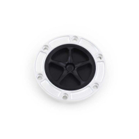 APRILIA/BENELLE/DERBI/KTM-MOTO GUZZI/MV AGUSTA/TRIUMPH TRAPPE A ESSENCE A VISSER - Couleur bouchon intérieur de trappe : NOIR MAT, Couleur extérieur de trappe : OR
