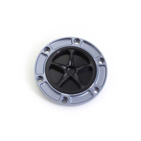 APRILIA/BENELLE/DERBI/KTM-MOTO GUZZI/MV AGUSTA/TRIUMPH TRAPPE A ESSENCE A VISSER - Couleur bouchon intérieur de trappe : NOIR MAT, Couleur extérieur de trappe : OR