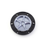 APRILIA/BENELLE/DERBI/KTM-MOTO GUZZI/MV AGUSTA/TRIUMPH TRAPPE A ESSENCE A VISSER - Couleur extérieur de trappe : NOIR, Couleur bouchon intérieur de trappe : NOIR