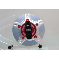 DUCATI DIAVEL/ MONSTER 696/796/1100 TRAPPE A ESSENCE EVOTECH 1-5 DE TOUR - Couleur bouchon intérieur de trappe : VERT, Couleur extérieur de trappe : BLEU, Couleur vis de trappe à essence : OR