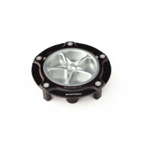 HONDA AFRICA TWIN / CB125R TRAPPE A ESSENCE A VISSER - Couleur extérieur de trappe : NOIR, Couleur bouchon intérieur de trappe : NOIR