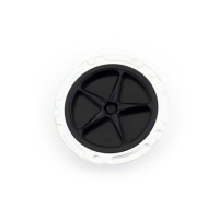 BMW S1000R / S1000RR TRAPPE A ESSENCE A VISSER - Couleur bouchon intérieur de trappe : NOIR MAT, Couleur extérieur de trappe : NOIR