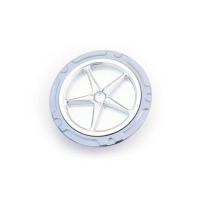 BMW NINE T TRAPPE A ESSENCE A VISSER - Couleur extérieur de trappe : SILVER, Couleur bouchon intérieur de trappe : VERT