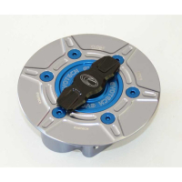 BMW TRAPPE A ESSENCE 1-5 DE TOUR EVOTECH - Couleur extérieur de trappe : NOIR, Couleur bouchon intérieur de trappe : OR, Couleur vis de trappe à essence : NOIR
