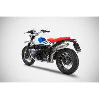 ECHAPPEMENT ZARD LIMITED EDITION INOX BMW R NINE T 2021/* - Options : noir, Matière : inox, Embout : embout inox, Version : homologué 