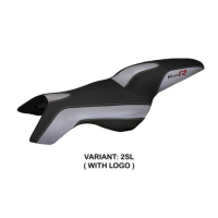HOUSSE DE SELLE COMPATIBLE BMW K 1300 R (09-16) MODÈLE BOSTON - Couleur : NOIR, Type : STANDARD, Logo : AVEC LOGO