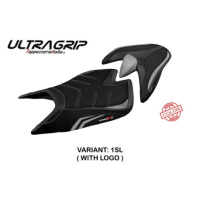 HOUSSE DE SELLE COMPATIBLE APRILIA TUONO V4 (21-22) MODÈLE ZUERA SPECIAL COLOR U - Logo : AVEC LOGO, Couleur : TRICOLORE, Type : STANDARD