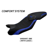 HOUSSE DE SELLE COMPATIBLE BMW S 1000 XR (15-19) MODÈLE ARDEA - Couleur : ROUGE, Type : STANDARD, Logo : AVEC LOGO