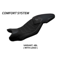 HOUSSE DE SELLE COMPATIBLE BMW S 1000 XR (15-19) MODÈLE ARDEA - Couleur : BLANC, Type : STANDARD, Logo : AVEC LOGO