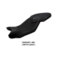 HOUSSE DE SELLE COMPATIBLE BMW S 1000 XR (15-19) MODÈLE ARDEA - Couleur : BLANC, Type : STANDARD, Logo : AVEC LOGO