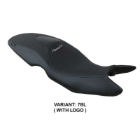 HOUSSE DE SELLE COMPATIBLE BMW F 800 R (09-20) MODÈLE MAILI - Couleur : ROUGE, Type : STANDARD, Logo : AVEC LOGO