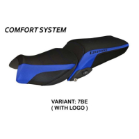 HOUSSE DE SELLE COMPATIBLE BMW R 1250 RT (19-22) MODÈLE ALGHERO 1 - Couleur : NOIR, Type : STANDARD, Logo : AVEC LOGO