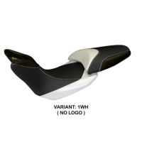 HOUSSE DE SELLE COMPATIBLE  DUCATI MULTISTRADA 1200 (12-14) MODÈLE NOTO - Logo : AVEC LOGO, Couleur : ROUGE, Type : STANDARD