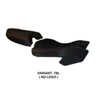 HOUSSE DE SELLE COMPATIBLE DUCATI MULTISTRADA 620/1000/1100 (03-09) MODÈLE SCIAC - Logo : AVEC LOGO, Couleur : JAUNE, Type : STANDARD