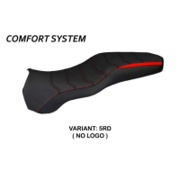 HOUSSE DE SELLE COMPATIBLE DUCATI SPORT-S / SUPER SPORT-SS (02-06) MODÈLE LATINA - Logo : SANS LOGO, Couleur : ROUGE, Type : STANDARD