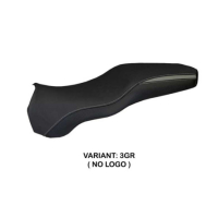 HOUSSE DE SELLE COMPATIBLE DUCATI SPORT-S / SUPER SPORT-SS (02-06) MODÈLE LATINA - Type : STANDARD, Couleur : ARGENT, Logo : SANS LOGO