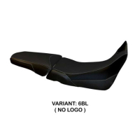 HOUSSE DE SELLE COMPATIBLE HONDA AFRICA TWIN 1000 (15-19) MODÈLE PALINURO 1 - Logo : AVEC LOGO, Couleur : ARGENT, Type : STANDARD