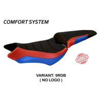 HOUSSE DE SELLE COMPATIBLE HONDA CB 1000 R (08-17) MODÈLE PONZA - Logo : SANS LOGO, Couleur : ROUGE BLANC, Type : STANDARD