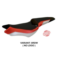 HOUSSE DE SELLE COMPATIBLE HONDA CB 1000 R (08-17) MODÈLE PONZA - Logo : SANS LOGO, Couleur : ROUGE BLANC, Type : STANDARD