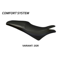 HOUSSE DE SELLE COMPATIBLE HONDA CBR 600 F (11-13) MODÈLE ANCONA - Couleur : NOIR, Type : STANDARD, Logo : SANS LOGO