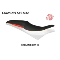 HOUSSE DE SELLE COMPATIBLE HONDA CBR 600 F (11-13) MODÈLE ANCONA - Type : STANDARD, Couleur : GRIS GRIS, Logo : SANS LOGO