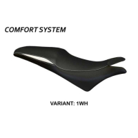 HOUSSE DE SELLE COMPATIBLE HONDA CBR 600 F (11-13) MODÈLE ANCONA - Couleur : ROUGE, Type : STANDARD, Logo : SANS LOGO