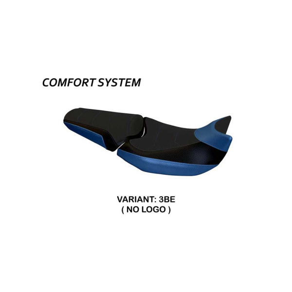 HOUSSE DE SELLE COMPATIBLE HONDA NC 700 X (12-13) MODÈLE BRERA - Couleur : NOIR, Type : STANDARD, Logo : SANS LOGO
