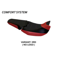 HOUSSE DE SELLE COMPATIBLE HONDA NC 700 X (12-13) MODÈLE BRERA - Couleur : ROUGE, Type : STANDARD, Logo : SANS LOGO