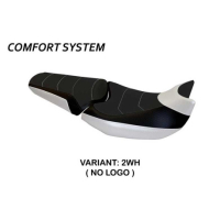 HOUSSE DE SELLE COMPATIBLE HONDA NC 700 X (12-13) MODÈLE BRERA - Couleur : BLANC, Type : STANDARD, Logo : SANS LOGO