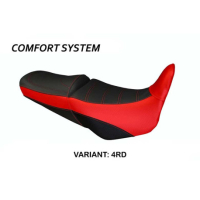 HOUSSE DE SELLE COMPATIBLE  VARADERO 1000 - (99-11) MODÈLE VIGEVANO - Logo : SANS LOGO, Couleur : ROUGE, Type : STANDARD