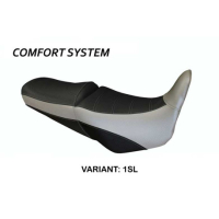 HOUSSE DE SELLE COMPATIBLE  VARADERO 1000 - (99-11) MODÈLE VIGEVANO - Logo : SANS LOGO, Couleur : BLANC, Type : STANDARD