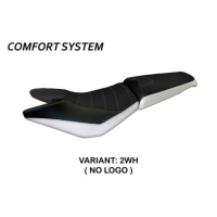 HOUSSE DE SELLE COMPATIBLE HONDA CROSSRUNNER 800 (16-20) MODÈLE URBINO 2 - Couleur : BLANC, Type : STANDARD, Logo : SANS LOGO