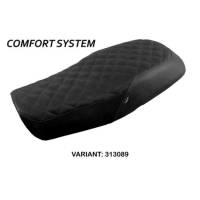 HOUSSE DE SELLE COMPATIBLE HONDA CB 1100 RS (17-22) MODÈLE DAMAL - Type : STANDARD, Couleur : MARRON FONCE, Logo : SANS LOGO