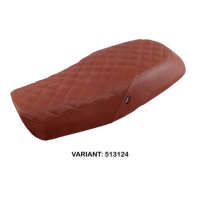 HOUSSE DE SELLE COMPATIBLE HONDA CB 1100 RS (17-22) MODÈLE DAMAL - Type : STANDARD, Couleur : MARRON FONCE, Logo : SANS LOGO
