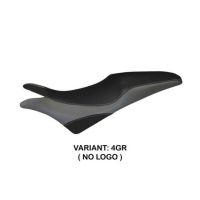 HOUSSE DE SELLE COMPATIBLE HONDA HORNET 600 (07-13) MODÈLE PESCARA - Type : STANDARD, Couleur : GRIS GRIS, Logo : SANS LOGO