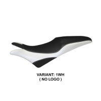 HOUSSE DE SELLE COMPATIBLE HONDA HORNET 600 (07-13) MODÈLE PESCARA - Logo : SANS LOGO, Couleur : BLANC, Type : STANDARD