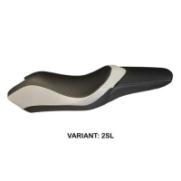 HOUSSE DE SELLE COMPATIBLE HONDA INTEGRA 700 (12-13) MODÈLE DOMENICO - Couleur : BLANC, Type : STANDARD, Logo : SANS LOGO