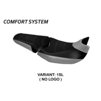 HOUSSE DE SELLE COMPATIBLE HONDA NC 750 X (14-22) MODÈLE ROSTOV - Logo : SANS LOGO, Couleur : GRIS GRIS, Type : STANDARD
