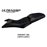 HOUSSE DE SELLE COMPATIBLE KTM 390 ADVENTURE (20-22) MODÈLE STAR - Couleur : BLANC, Logo : AVEC LOGO, Type : ULTRAGRIP