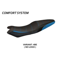 HOUSSE DE SELLE COMPATIBLE KAWASAKI ER-6N / ER-6F (05-11) MODÈLE LONDRA 1 - Logo : AVEC LOGO, Couleur : NOIR, Type : STANDARD 