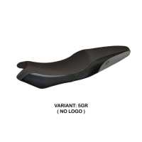 HOUSSE DE SELLE COMPATIBLE KAWASAKI ER-6N / ER-6F (05-11) MODÈLE LONDRA 1 - Logo : AVEC LOGO, Couleur : NOIR, Type : STANDARD