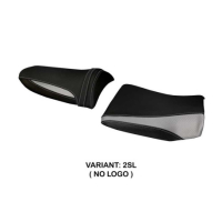 HOUSSE DE SELLE COMPATIBLE KAWASAKI Z 1000 (03-06) MODÈLE POZZUOLI 1 - Logo : AVEC LOGO, Couleur : ROUGE, Type : STANDARD