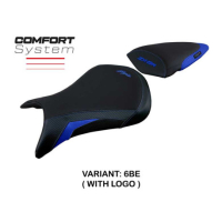 HOUSSE DE SELLE COMPATIBLE KAWASAKI NINJA ZX 6 R (07-08) MODÈLE ANDUJAR - Couleur : VERT, Type : STANDARD, Logo : AVEC LOGO