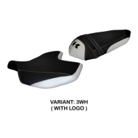 HOUSSE DE SELLE COMPATIBLE KAWASAKI Z 1000 (07-09) MODÈLE AMATRICE 2 - Logo : AVEC LOGO, Couleur : VERT, Type : STANDARD
